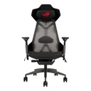 Silla gaming asus sl400 rog destrier/bk/ww/ soporte de brazo diseño exoesqueletico negra