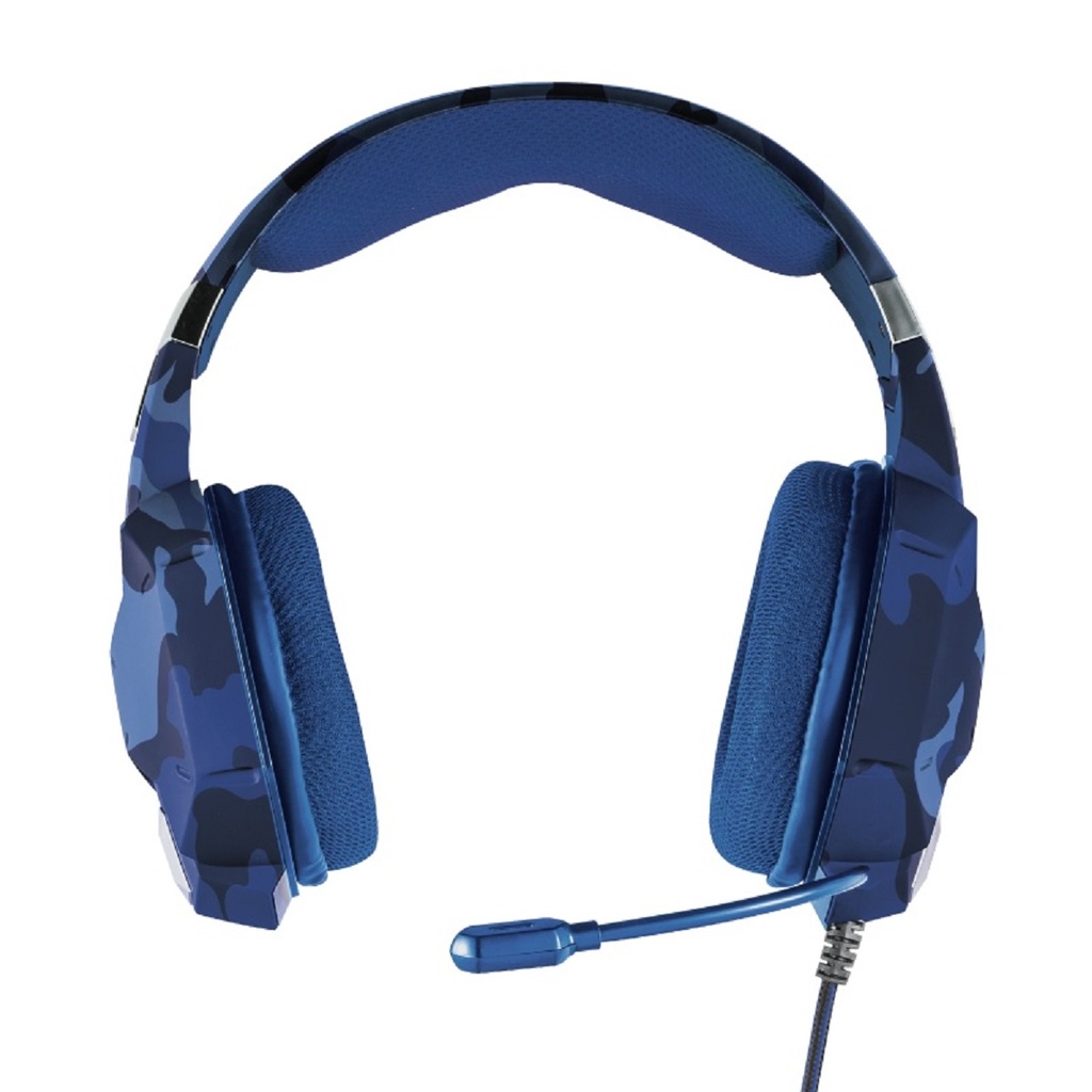 Audífonos Gamer Trust GXT 322B Carus Para PS4/PS5/Xbox Alámbrico 1 Metro 3.5mm