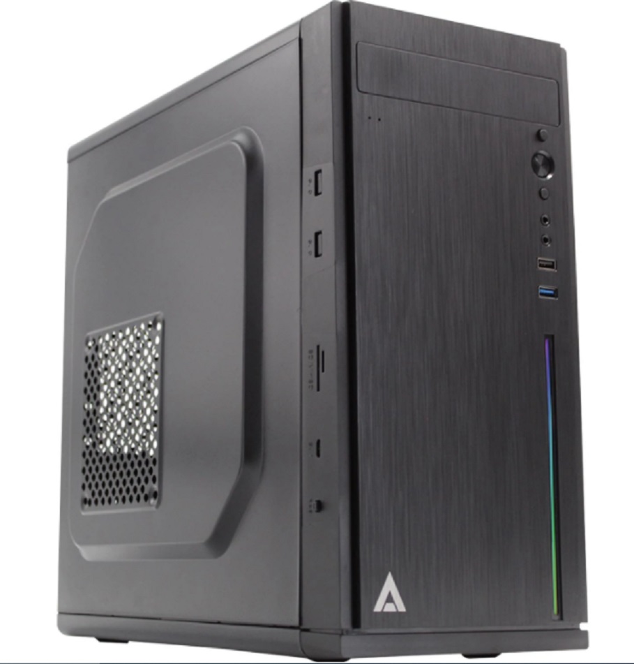 Gabinete Acteck Fusion X RGB Tower Micro ATX USB 3.0 Con Fuente de 500W