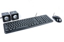 Kit 3 En 1 NACEB NA-228 De Teclado Mouse Óptico Bocinas