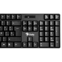 Kit de Teclado y Mouse Stylos STPKTM3B Inalámbrico RF Inalámbrica/USB Negro Español