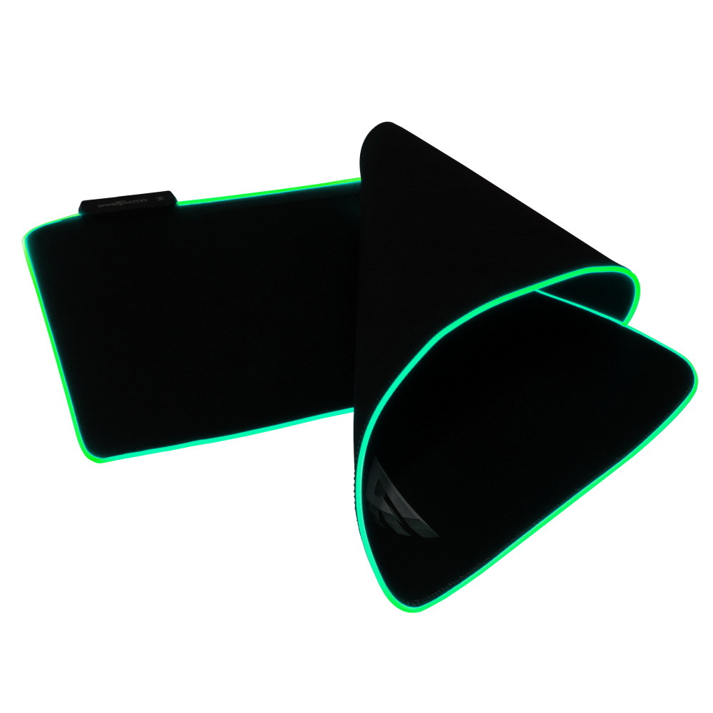 Mousepad Game Factor MPG500 XL RGB 80x30cm Grosor 4mm