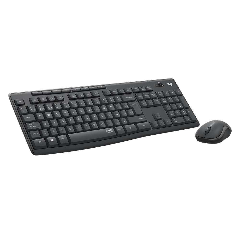 Kit De Teclado Y Mouse Logitech MK295 Silent Inalámbrico USB Español