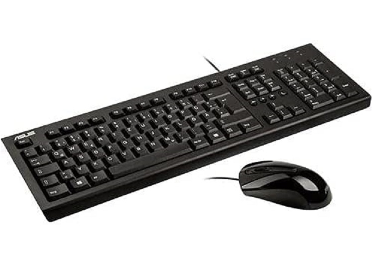 Kit De Teclado Y Mouse ASUS U2000 Alámbrico USB Español