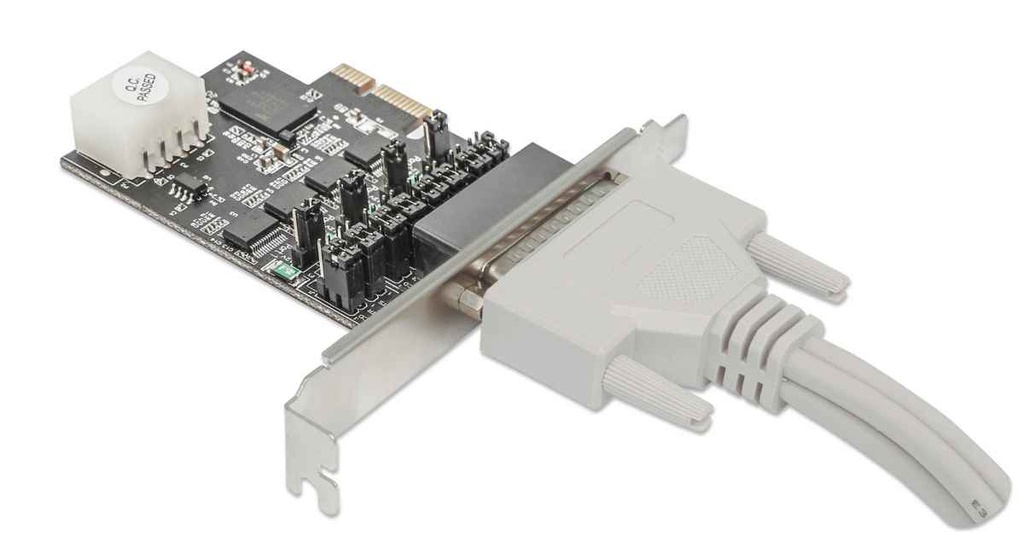 Tarjeta PCI Express Manhattan 153584 4x VGA 2.5Gbit/s
