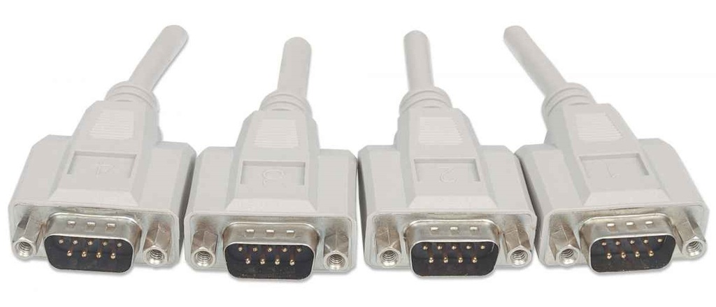 Tarjeta PCI Express Manhattan 153584 4x VGA 2.5Gbit/s