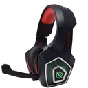 Audífonos Gamer Necnon NBHG-DRAGON Alámbrico 3.5mm Negro/Rojo