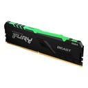 Memoria RAM Kingston FURY Beast RGB DDR4 3200MHz 32GB CL16 XMP