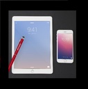 Pluma BRobotix Lápiz Digital Stylus Duo Pack para Tablet Rojo