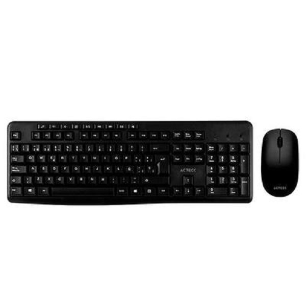 Kit De Teclado Y Mouse Acteck KT28 Inalámbrico USB Español