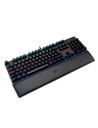 Teclado Gamer Balam Rush Dominate KG980 RGB Switch Optomecánico Blue Alámbrico Español