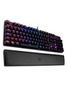 Teclado Gamer Balam Rush Dominate KG980 RGB Switch Optomecánico Blue Alámbrico Español