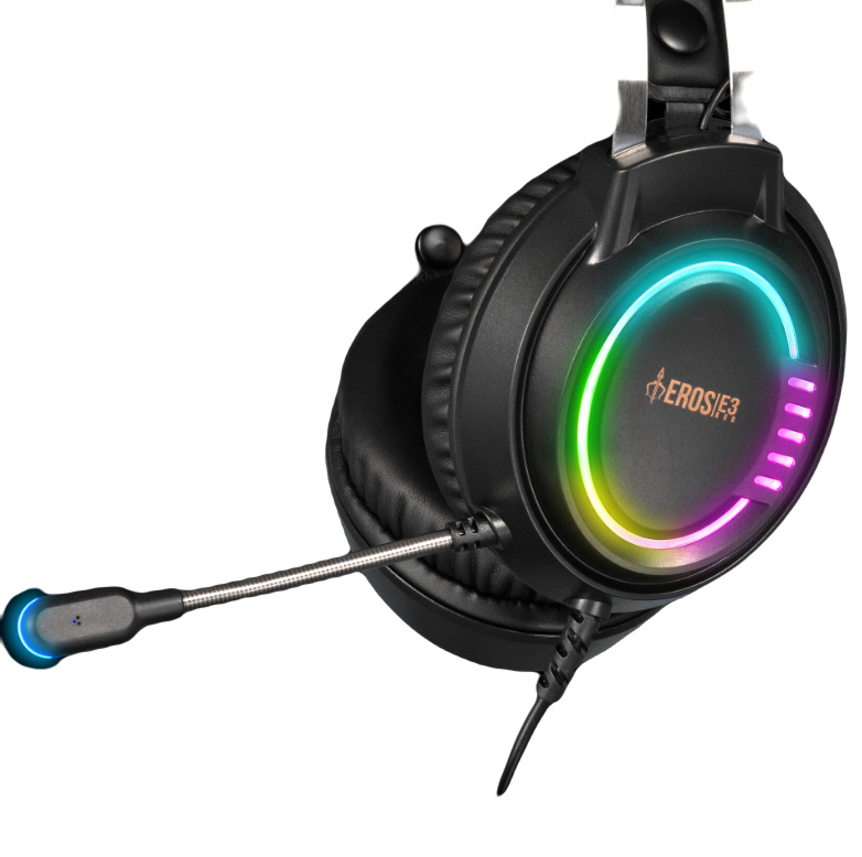 Audífonos Gamer Gamdias EROS E3 Alámbrico 1.8 Metros 3.5mm/USB