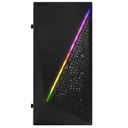 Gabinete Acteck Kioto GC460 RGB Micro ATX Fuente de 500W Color Negro