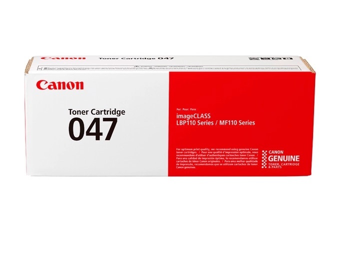 Tóner Canon 047 Negro 1,600 Páginas con MF113W