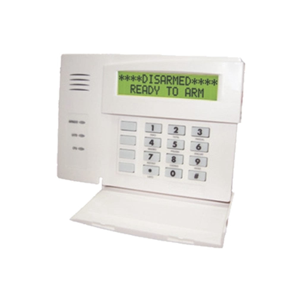 Teclado Alfanumérico Honeweyll Programador Expansor de Zonas y Relevador 6164SP Blanco