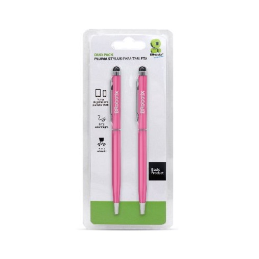 Pluma Digital Stylus Duo Pack para Tablet Rosa