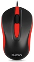 Mouse Óptico Quaroni MAQ01R USB 1200 DPI