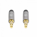 Cable Auxiliar Manhattan 356008 3.5mm Macho - 3.5mm Macho 3 Metros