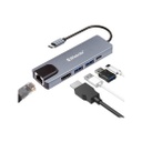 Docking Station USB C BRobotix 6000694 2x USB 3.0 1x HDMI 1x RJ-45 1x USB C