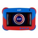 Tablet Ghia para Niños 7 Kids 7" 16GB Android 11 Go Rojo/Azul