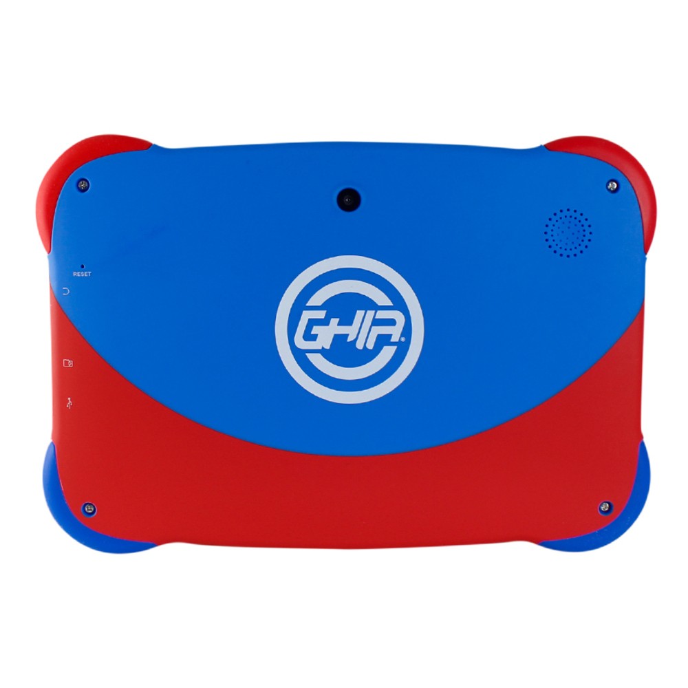 Tablet Ghia para Niños 7 Kids 7" 16GB Android 11 Go Rojo/Azul