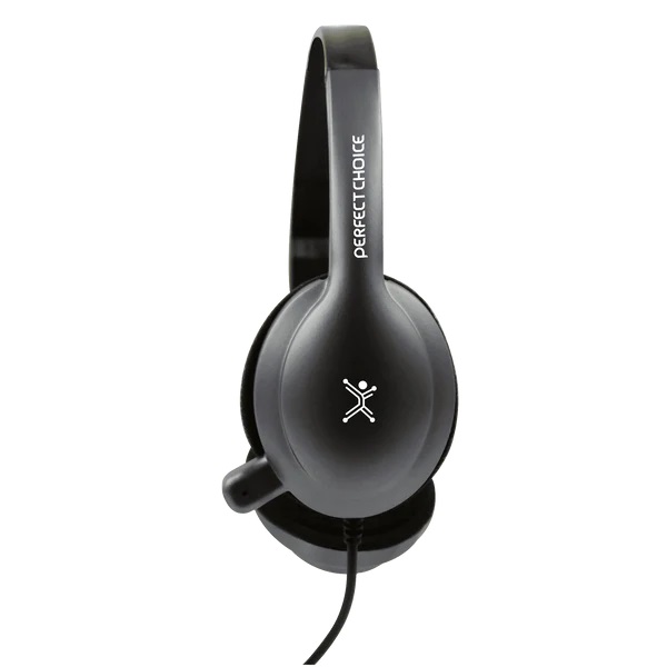 Teclado Mouse y Audífonos 3.5mm Perfect Choice Azul