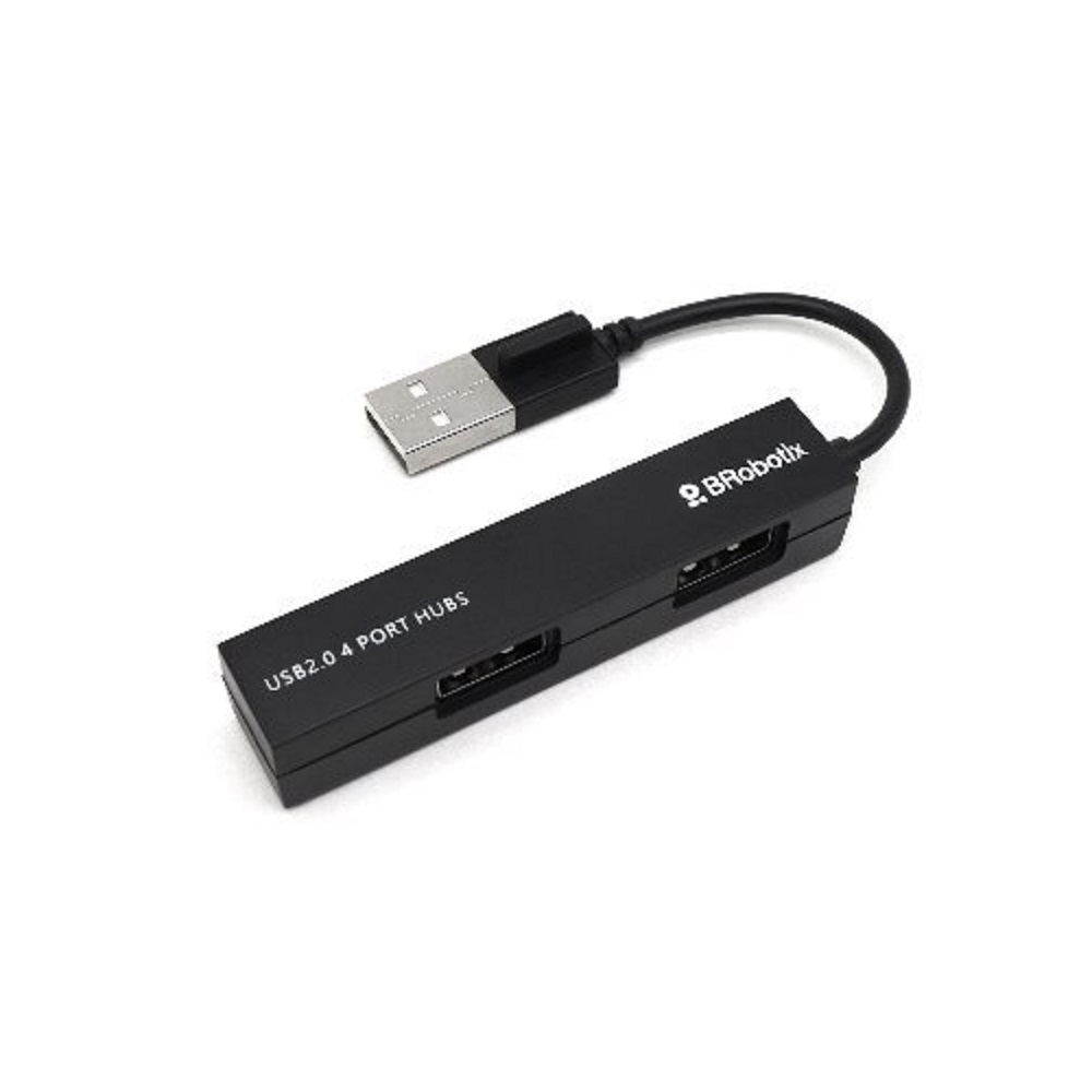 Hub BRobotix 497677 USB 2.0 - 4x USB 2.0 480 Mbit/s