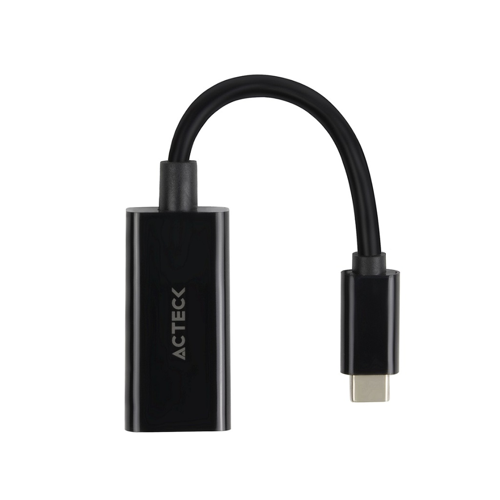 Adaptador Acteck Shif Plus Ad420 Usb-c - Display Port 4K 30 Hz 10 Cm