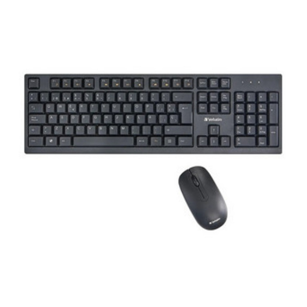 Kit De Teclado Y Mouse Verbatim 70708 Inalámbrico USB Español