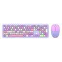 Kit De Teclado Y Mouse Acteck Creator Chic Colors MK475 Inalámbrico USB Español