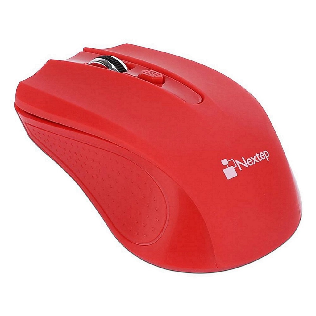Mouse Nextep Óptico NE-411 Inalámbrico RF 1600DPI