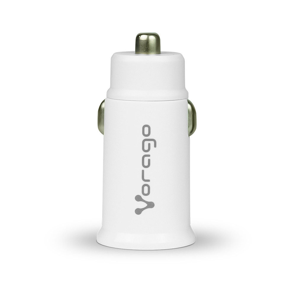 Cargador Para Auto Vorago AU-305-WH Tipo C USB Tipo C USB Carga Rápida Blanco
