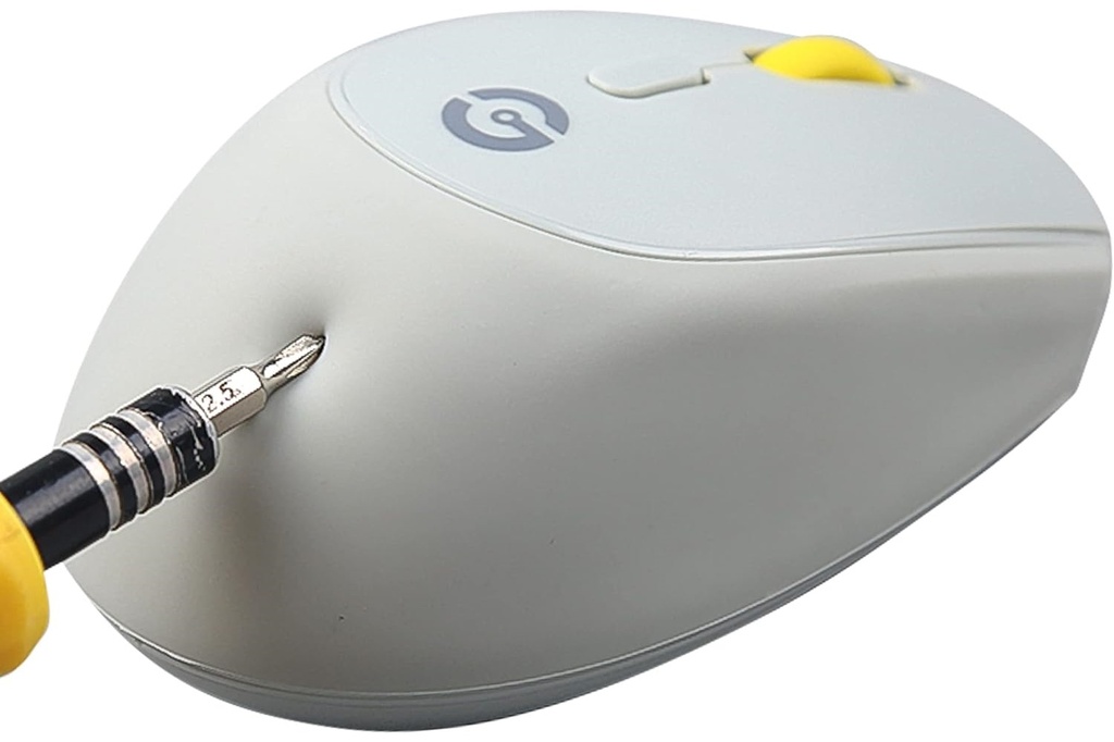 Mouse Getttech Óptico GAC-24407G Inalámbrico USB 1600DPI