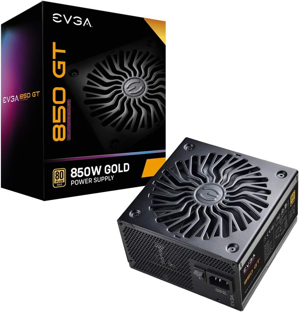 Fuente De Poder EVGA SuperNOVA 850 GT 80 PLUS Gold 24-pin ATX 850W