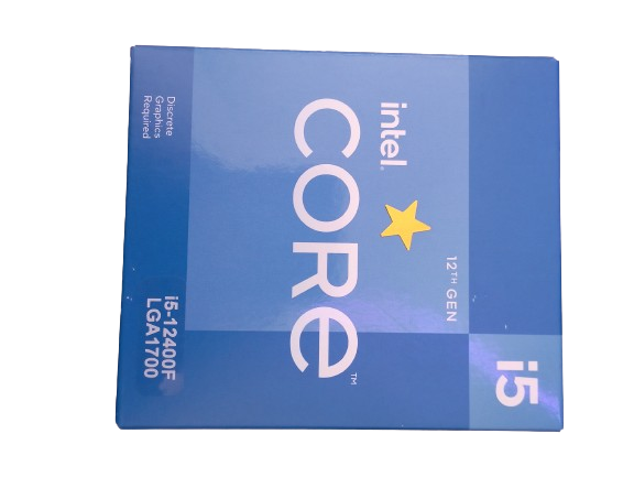 Procesador Intel Core i5 12400F 12a Generación sin Gráficos 6 Núcleos 12 Hilos 4.4GHz