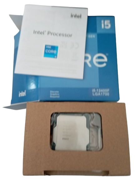 Procesador Intel Core i5 12400F 12a Generación sin Gráficos 6 Núcleos 12 Hilos 4.4GHz