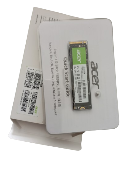 Unidad De Estado Solido SSD Acer FA100 NVMe 512GB PCI Express 3.0 M.2