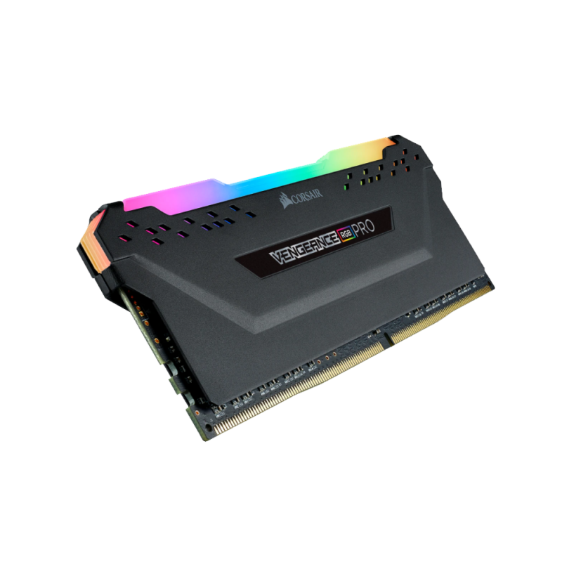 Memoria RAM Corsair Vengeance RGB Pro Black DDR4 DIMM 3600MHz 16GB CL18