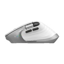 Mouse Ergonómico Acteck Óptico Virtuos Pro MI780 Inalámbrico Bluetooth/USB-C 3000DPI Blanco