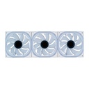 Ventilador Game Factor FKG500-BK RGB 120mm 1900RPM 3 Piezas