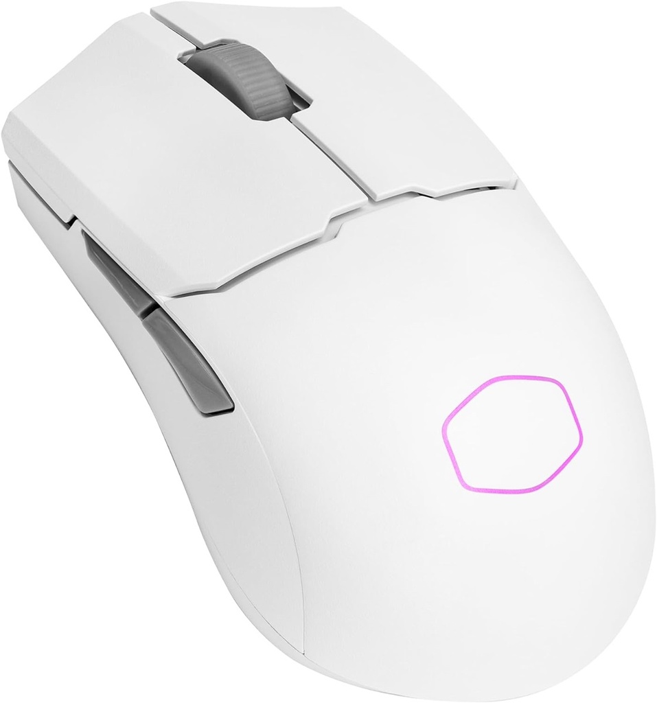 Mouse Gamer Cooler Master Óptico MM712 Alámbrico/Inalámbrico USB 19.000DPI