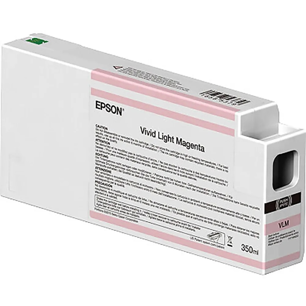 Cartucho De Tinta Epson UltraChrome HD 350 ml Color Magenta Claro