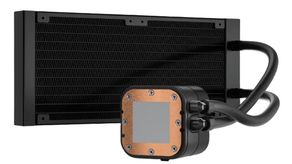 Sistema de enfriamiento liquido corsair icue h100x rgb elite, 240mm, 2x vent. rgb 120mm, radiador aluminio, amd/intel, color negro, cw-9060065-ww2