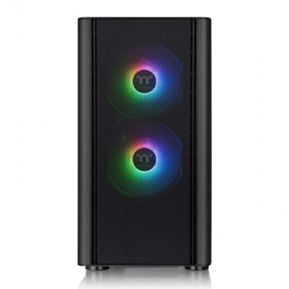 Gabinete Thermaltake V150 Con Ventana Micro-Tower Micro ATX Mini-ITX USB 2.0 Sin Fuente 3 Ventiladores Instalados ARGB