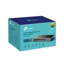 Switch TP-Link Gigabit Ethernet TL-SG1006PP 6 Puertos 10/100/1000Mbps (4x PoE) 12 Gbit/s 4000 entradas No Administrable