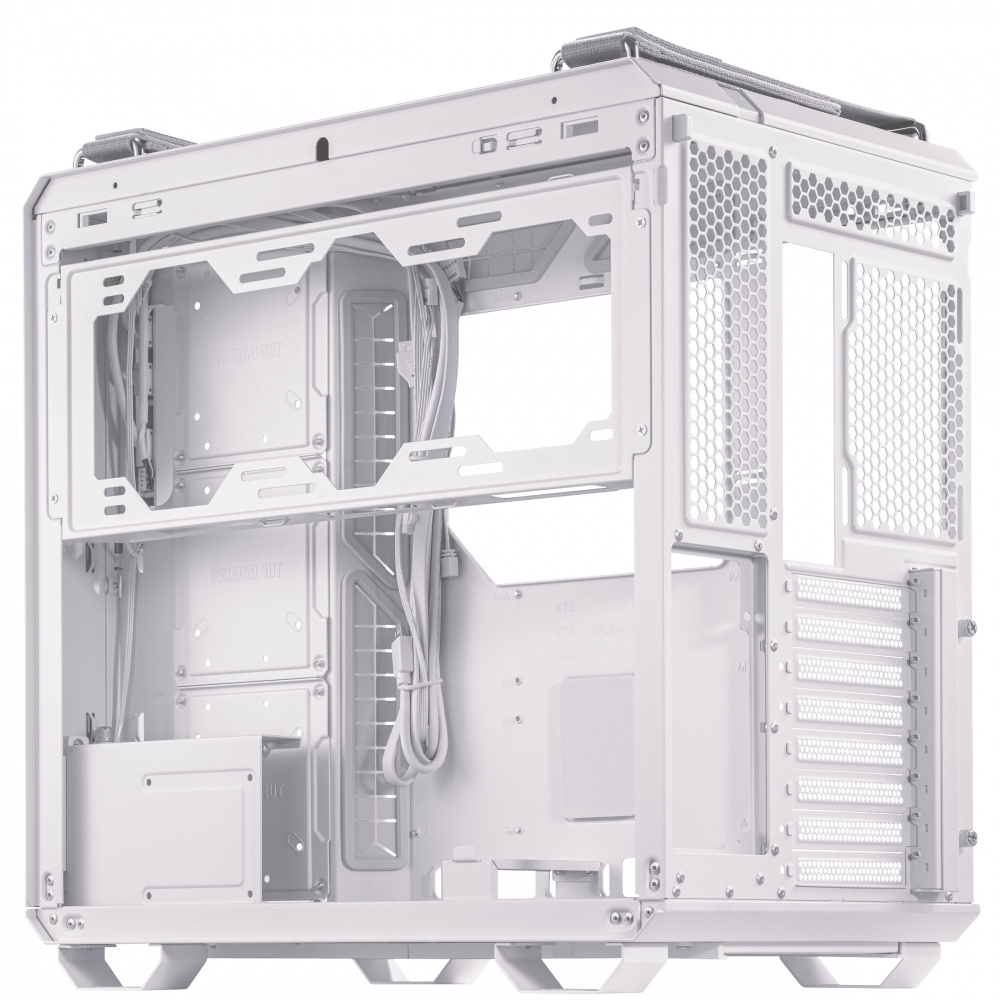 Gabinete ASUS TUF Gaming GT502 Con Ventana Midi-Tower ATX/Micro-ATX/Mini-ITX USB 3.2 Sin Fuente Ventiladores Instalados
