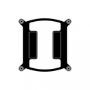 Kit de Retención para Enfriamiento Líquido Hydro RGB Corsair CW-8960096 Para LGA 1700