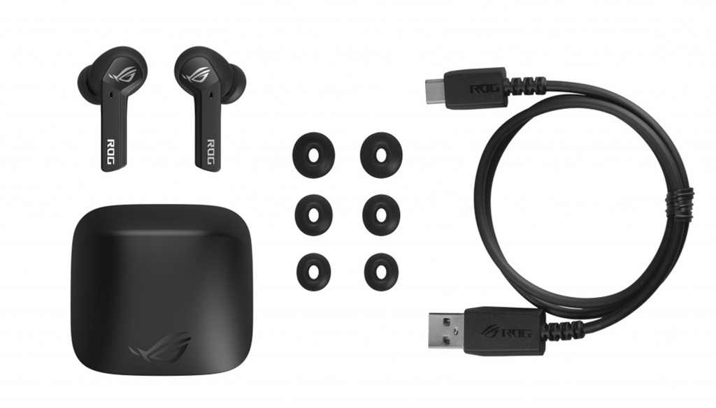 ASUS Audífonos In-ear con Micrófono ASUS R55ES ROG Cetra True Wireless Inalámbrico Bluetooth