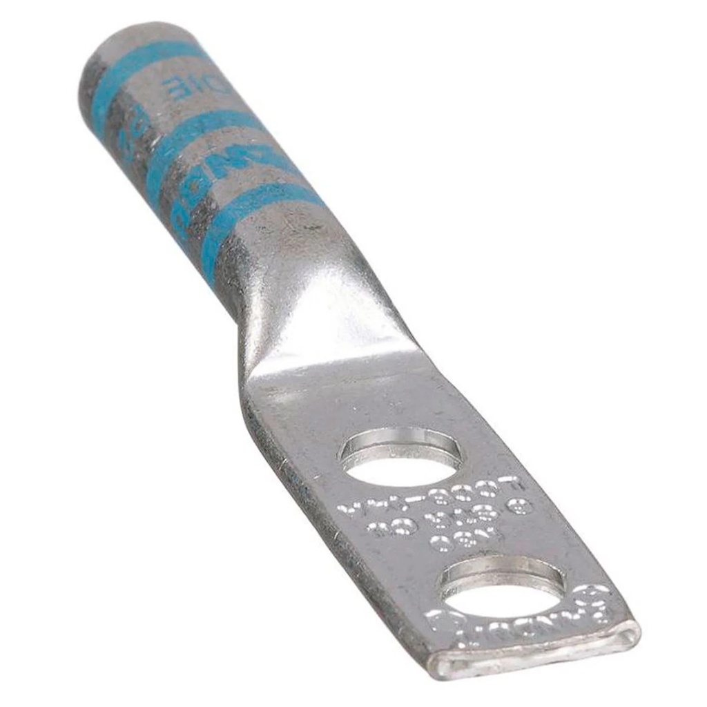 Terminal de Barril Panduit LCC6-14A-L 2 Orificios 1/4"